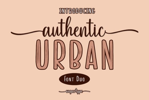 Authentic Urban: A Creative Font Pair for Modern Design