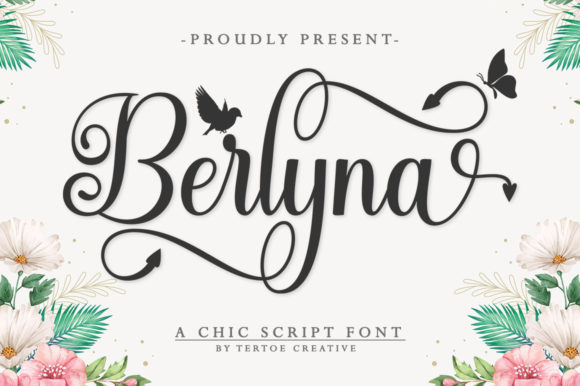 Berlyna: A Script Font That Brings Elegance to Your Creative Projects