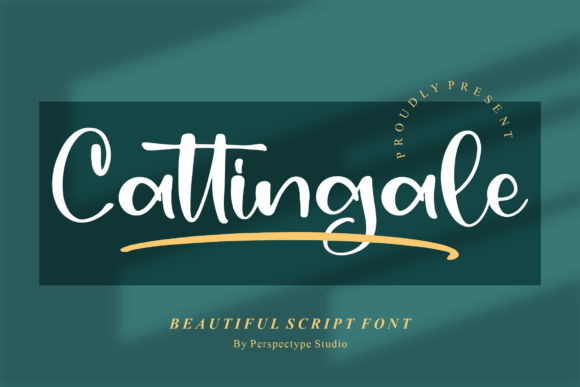 Cattingale: More Than Just a Pretty Handwritten Font
