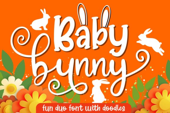 Designing with Heart: The Baby Bunny Font Duo