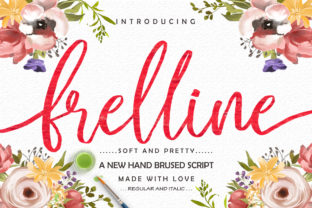 Frelline: Your Go-To Handwritten Font for Friendly Branding