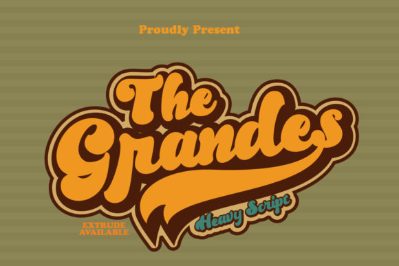 Grandes: A Vintage Script Font for Timeless Designs