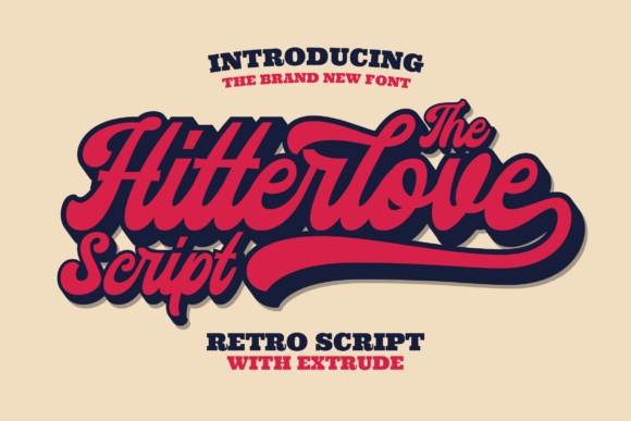 Hitterlove: Capturing the Bold Spirit of Retro Design
