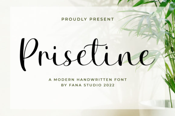 Introducing Prisetine: A Script for Modern Designers