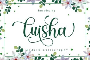 Luisha: A Modern Script Font for Creative Projects