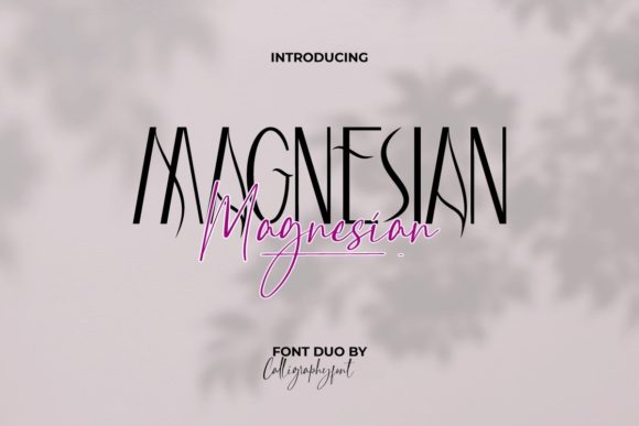 Magnesian: A Font Duo for Modern Luxury