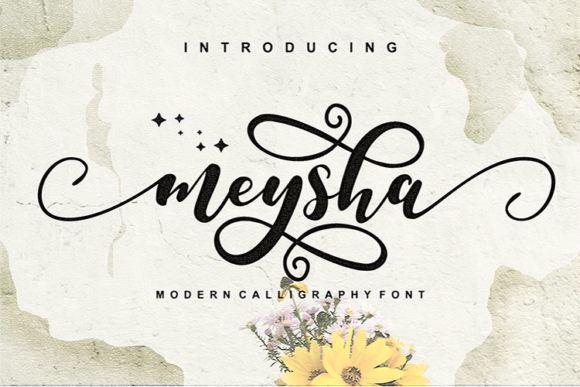 Meysha Font: A Friendly Handwritten Typeface for Creative Projects