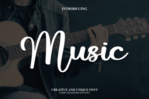 Music: The Script Font for Romantic and Elegant Design