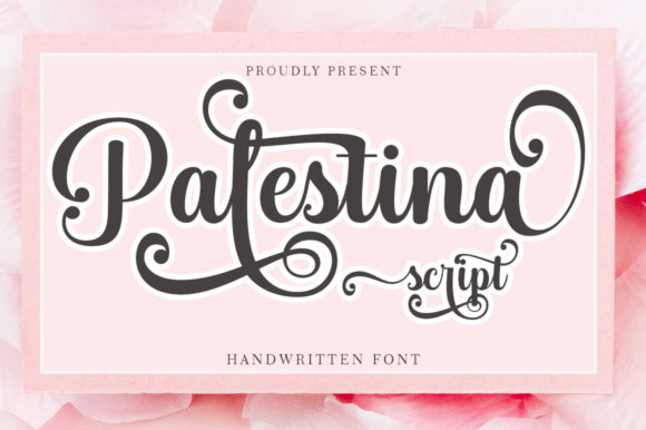 Palestina Font: Dance Along the Baseline