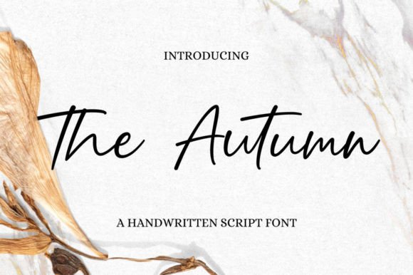 The Autumn Script Font: Design for Modern Branding