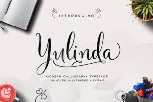 Yulinda Script: A Modern Calligraphy Font with Style